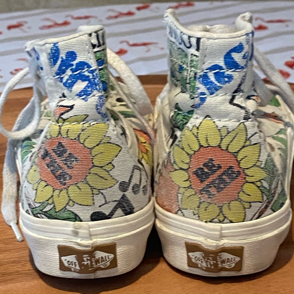 Vans SK8Hi Tapered Mid Exo Theory Positivity Sunflower Sneakers - Picture 5 of 15